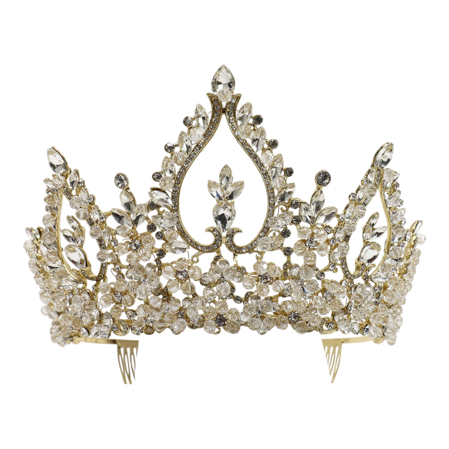 Crystal Tiara Crown HT0976 (1PC)