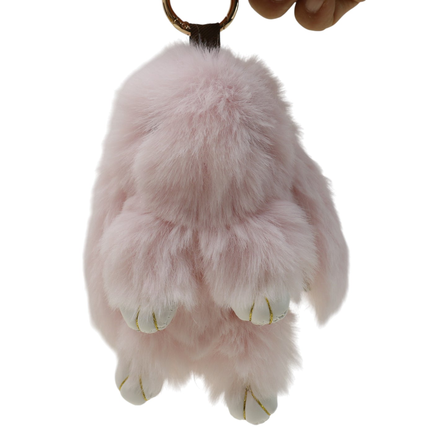 Cut Rabbit Pom Pom Key Chain KC0225-5. (3PC)