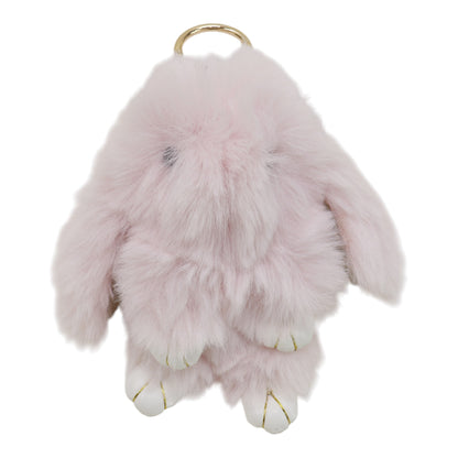 Cut Rabbit Pom Pom Key Chain KC0225-5. (3PC)