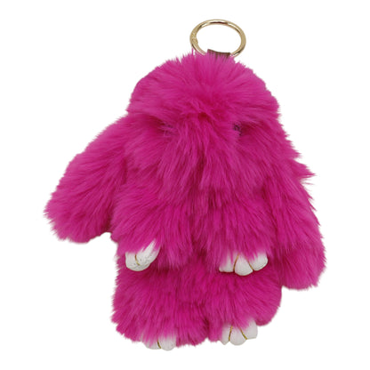 Cut Rabbit Pom Pom Key Chain KC0225-5. (3PC)