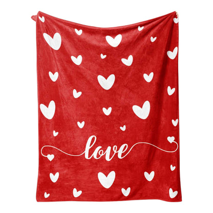 Valentine's Heart Blanket SS115-1 (6PC)