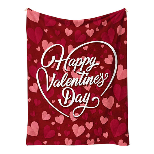 Valentine's Heart Blanket SS51105-325 (3PC)