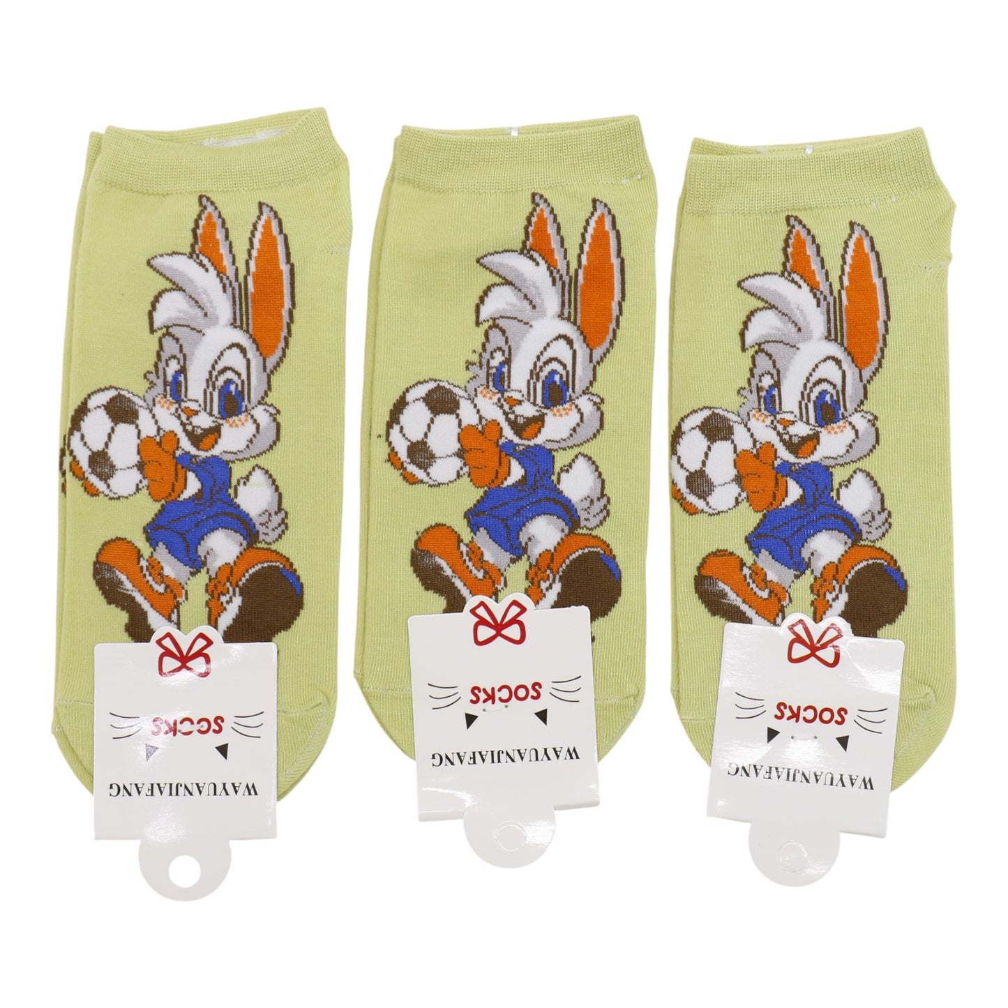 Women's Cute Rabbit Cartoon Socks SK4116-2 (12PC)