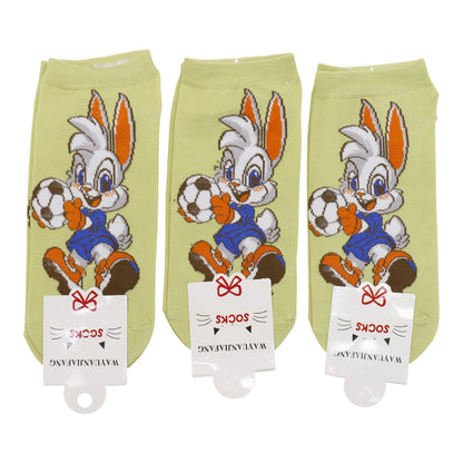 Women's Cute Rabbit Cartoon Socks SK4116-2 (12PC)