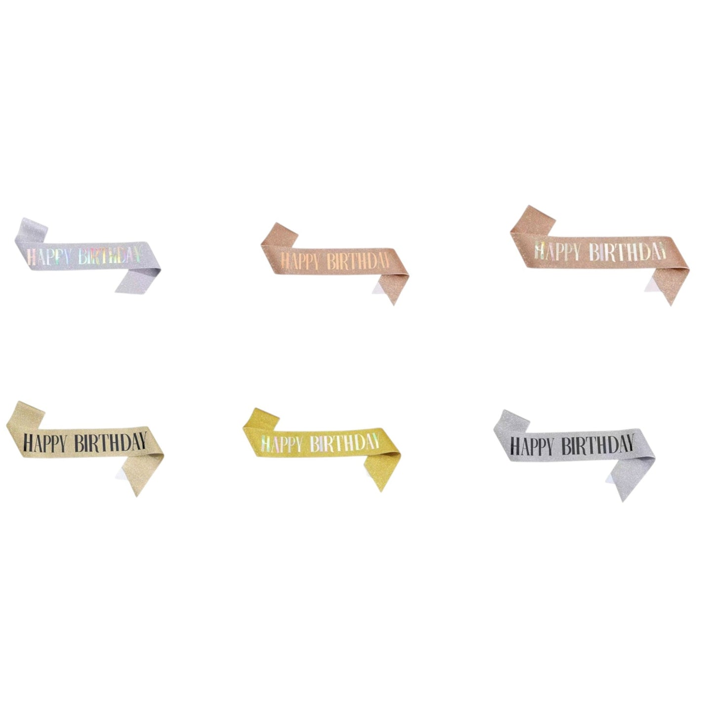 Happy Birthday Sash For Women SA5218-1 (12PC)