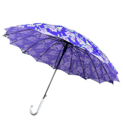 Double Layered Adults Floral 16 Panel Umbrella UM6011 (12PC)