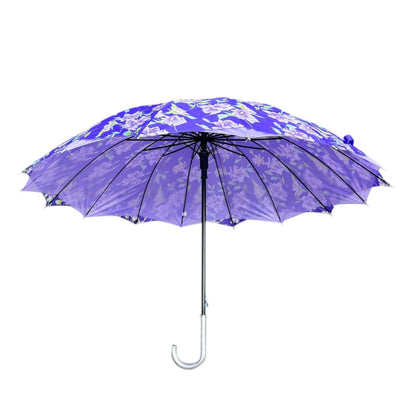 Double Layered Adults Floral 16 Panel Umbrella UM6011 (12PC)