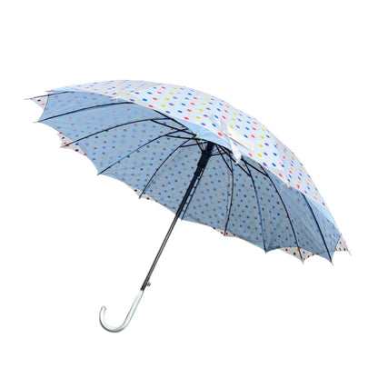 Double Layered Adults Floral 16 Panel Umbrella UM6011 (12PC)