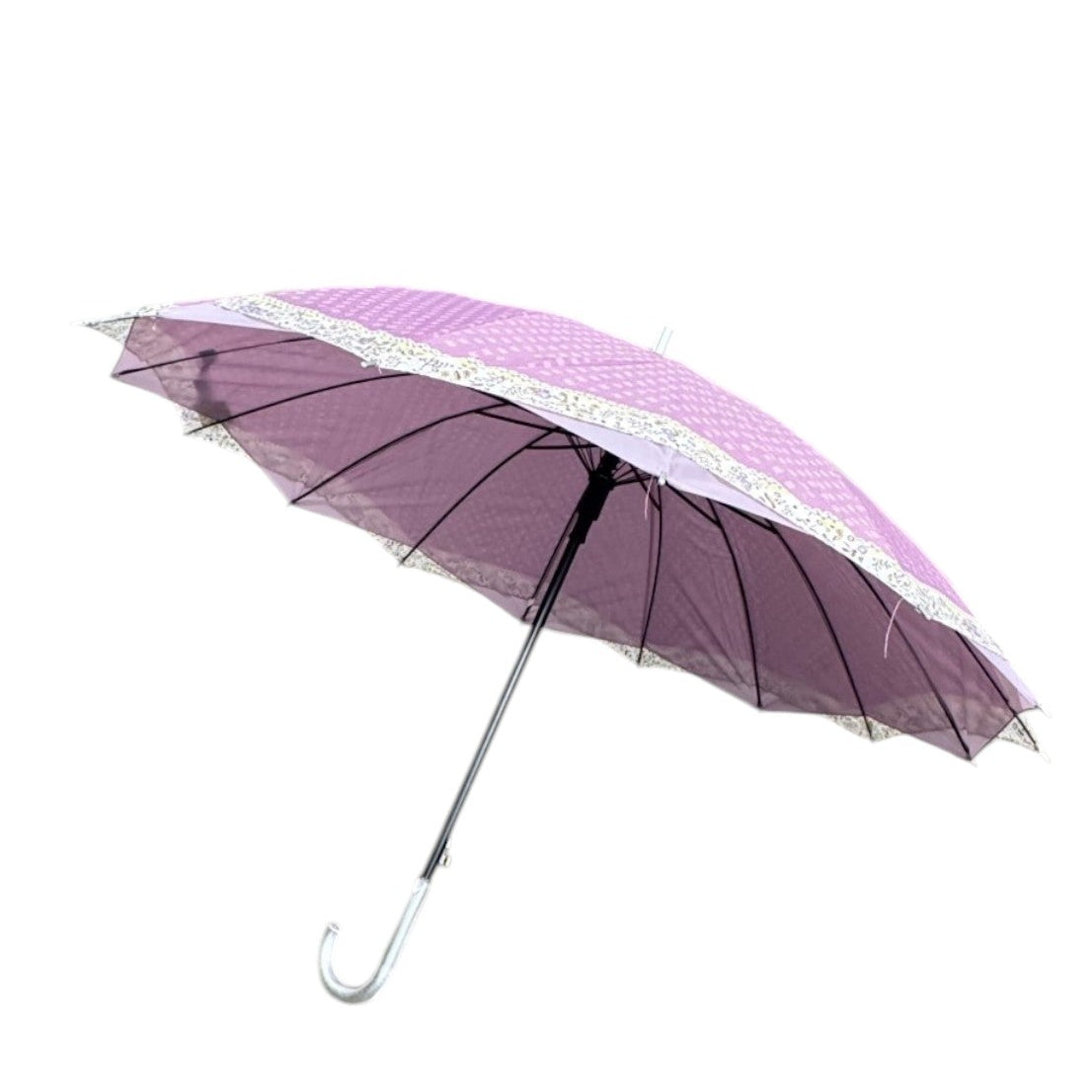 Double Layered Adults Floral 16 Panel Umbrella UM6011 (12PC)