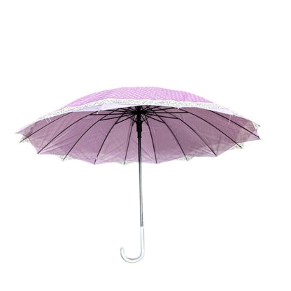 Double Layered Adults Floral 16 Panel Umbrella UM6011 (12PC)