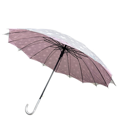 Double Layered Adults Floral 16 Panel Umbrella UM6011 (12PC)