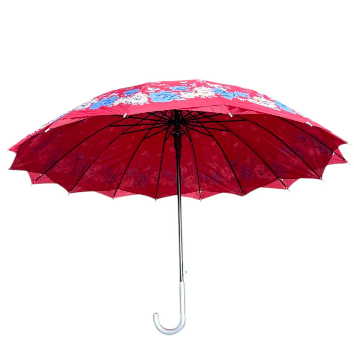 Double Layered Adults Floral 16 Panel Umbrella UM6012 (12PC)