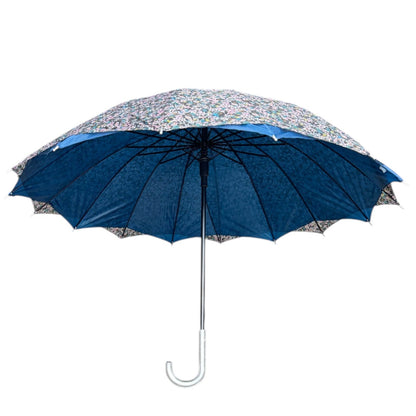 Double Layered Adults Floral 16 Panel Umbrella UM6012 (12PC)