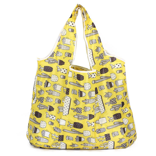 Large Foldable Tote Nylon Reusable Grocery Bags 12Pack SS6115-29 (12PC)