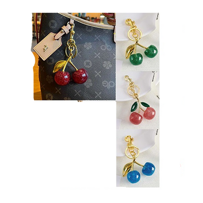 Cherry Rhinestone Keychain and Bag Charm JK6416-9 (12)