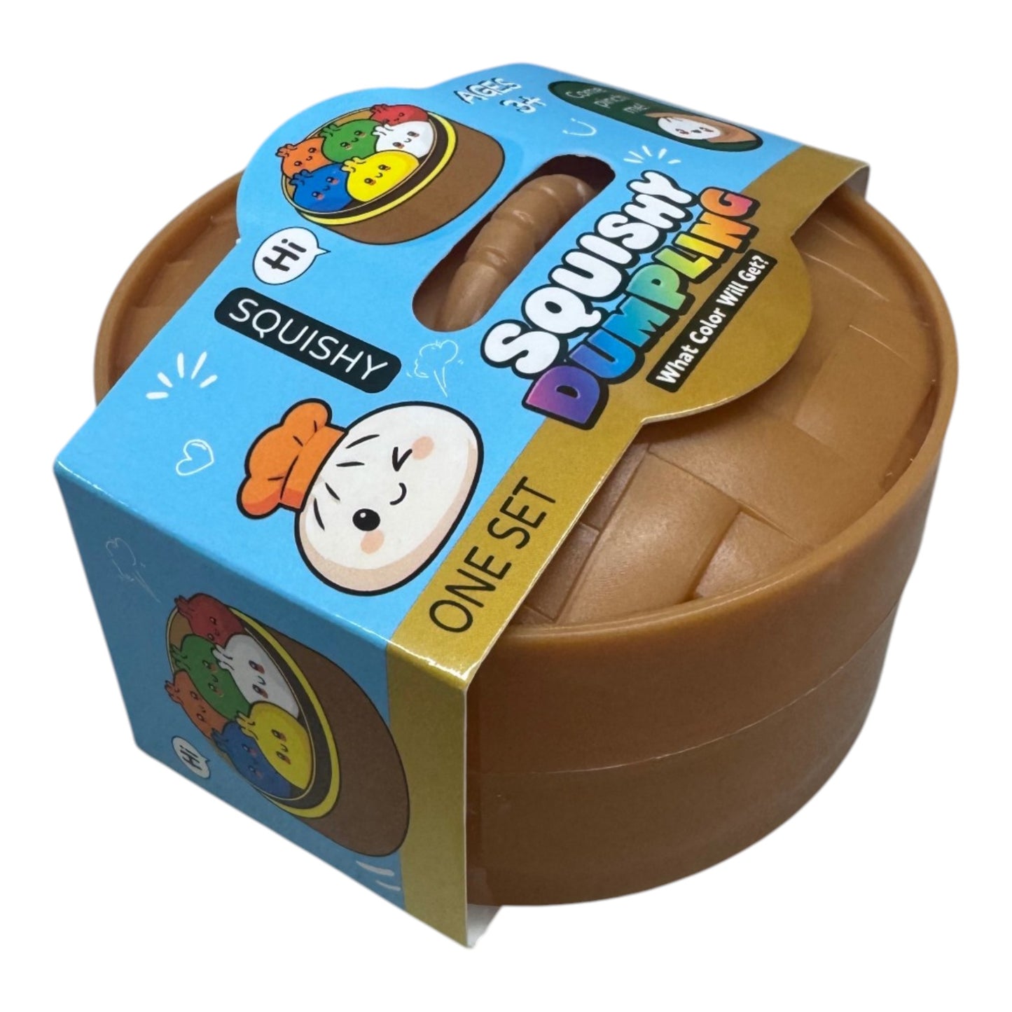 Glitter Jiggly Dumpling Squishy SS417-6 (12PC)