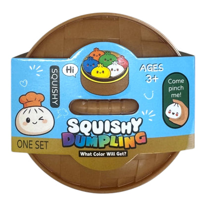 Glitter Jiggly Dumpling Squishy SS417-6 (12PC)