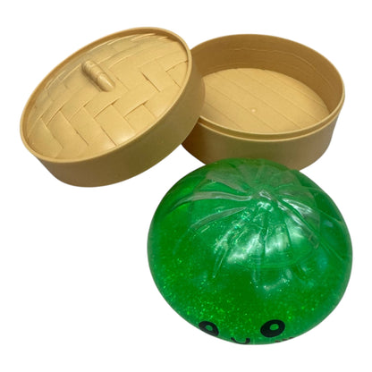 Mystery Glitter Jiggly Bun Squishy Dumpling  SS6418-3 (12PC)