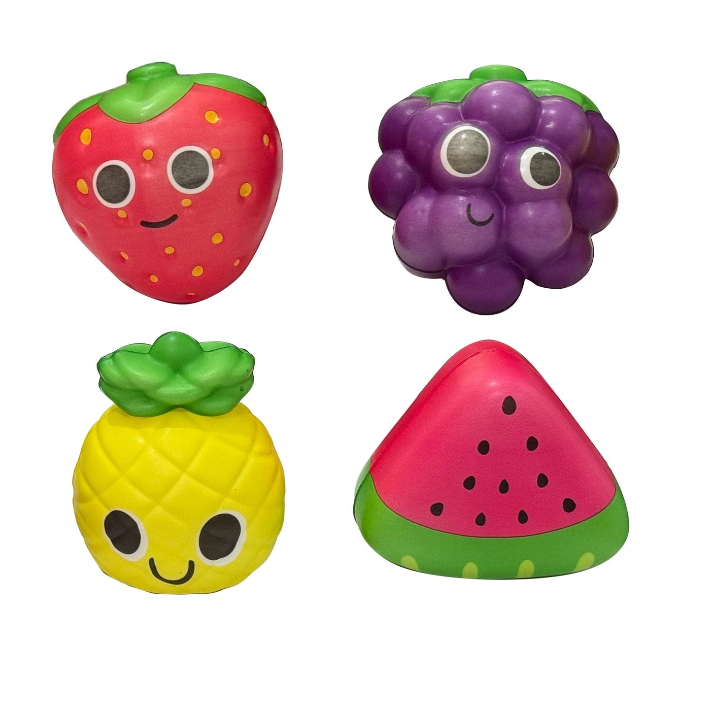 Cute Fruit  Foam Sponge Squishy Toy SS6425-20 (12PC)