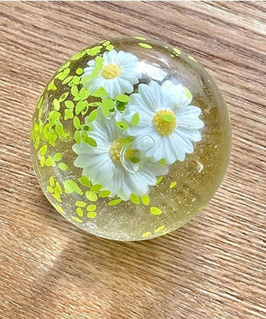 Clear Ball Daisy Squishy Toy JT6407-5 (12PC)
