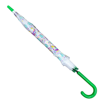 Kids Clear Animal Rainbow Auto Open-Fold Umbrella UM5021 (12pc)