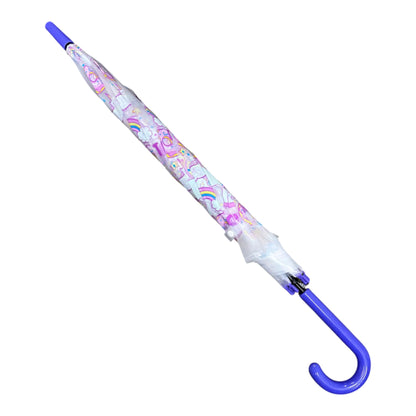 Kids Clear Animal Rainbow Auto Open-Fold Umbrella UM5021 (12pc)
