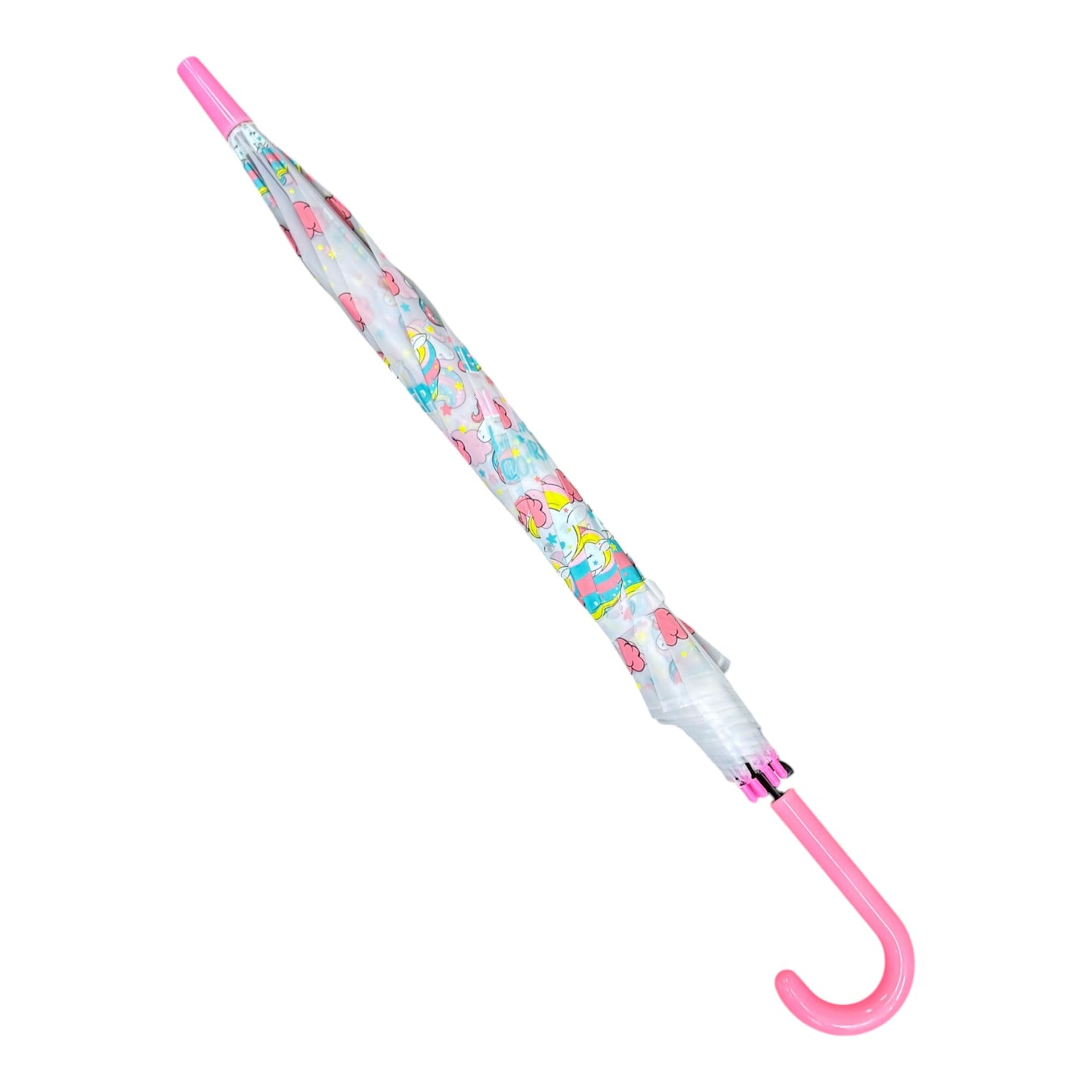 Kids Clear Animal Rainbow Auto Open-Fold Umbrella UM5021 (12pc)