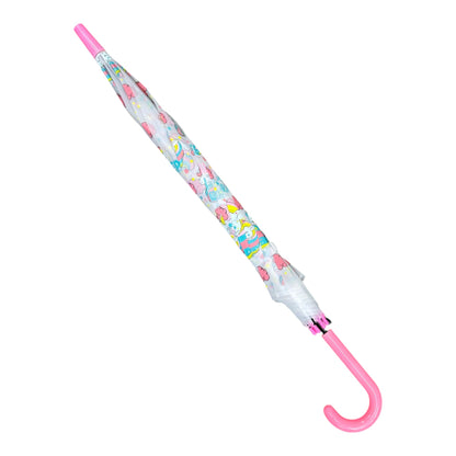 Kids Clear Animal Rainbow Auto Open-Fold Umbrella UM5021 (12pc)