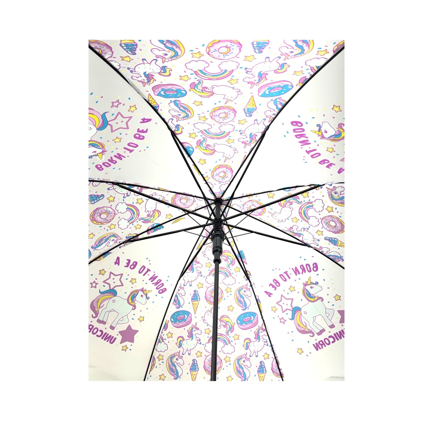 Kids Clear Animal Rainbow Auto Open-Fold Umbrella UM5021 (12pc)
