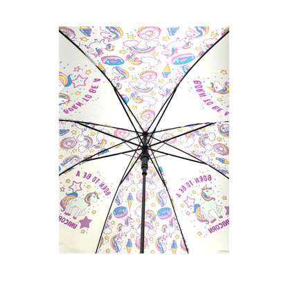 Kids Clear Animal Rainbow Auto Open-Fold Umbrella UM5021 (12pc)