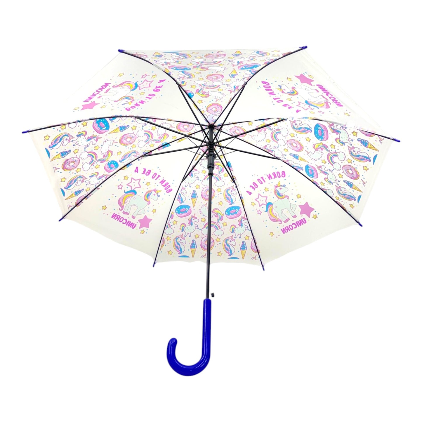 Kids Clear Animal Rainbow Auto Open-Fold Umbrella UM5021 (12pc)