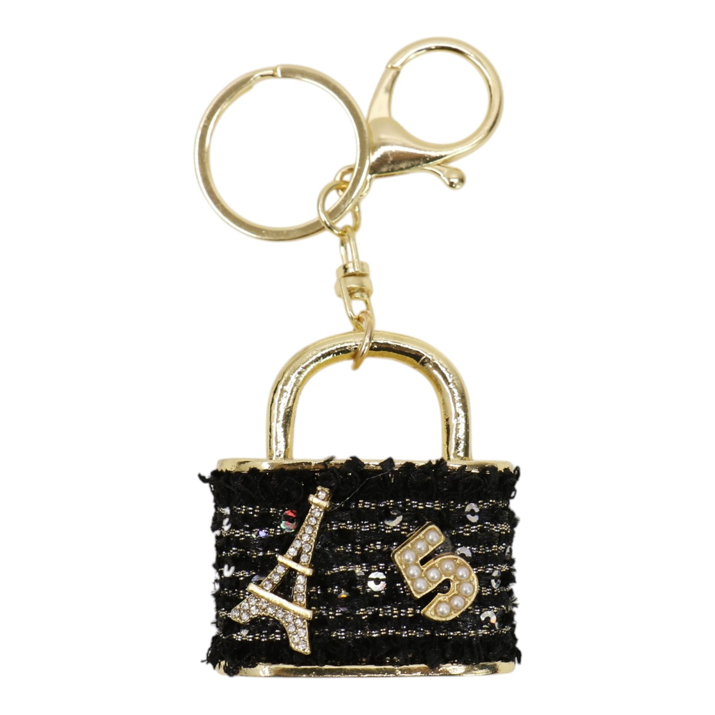Stylish Padlock-Shaped Keychain And Bag Charm JK6228-8 (12)