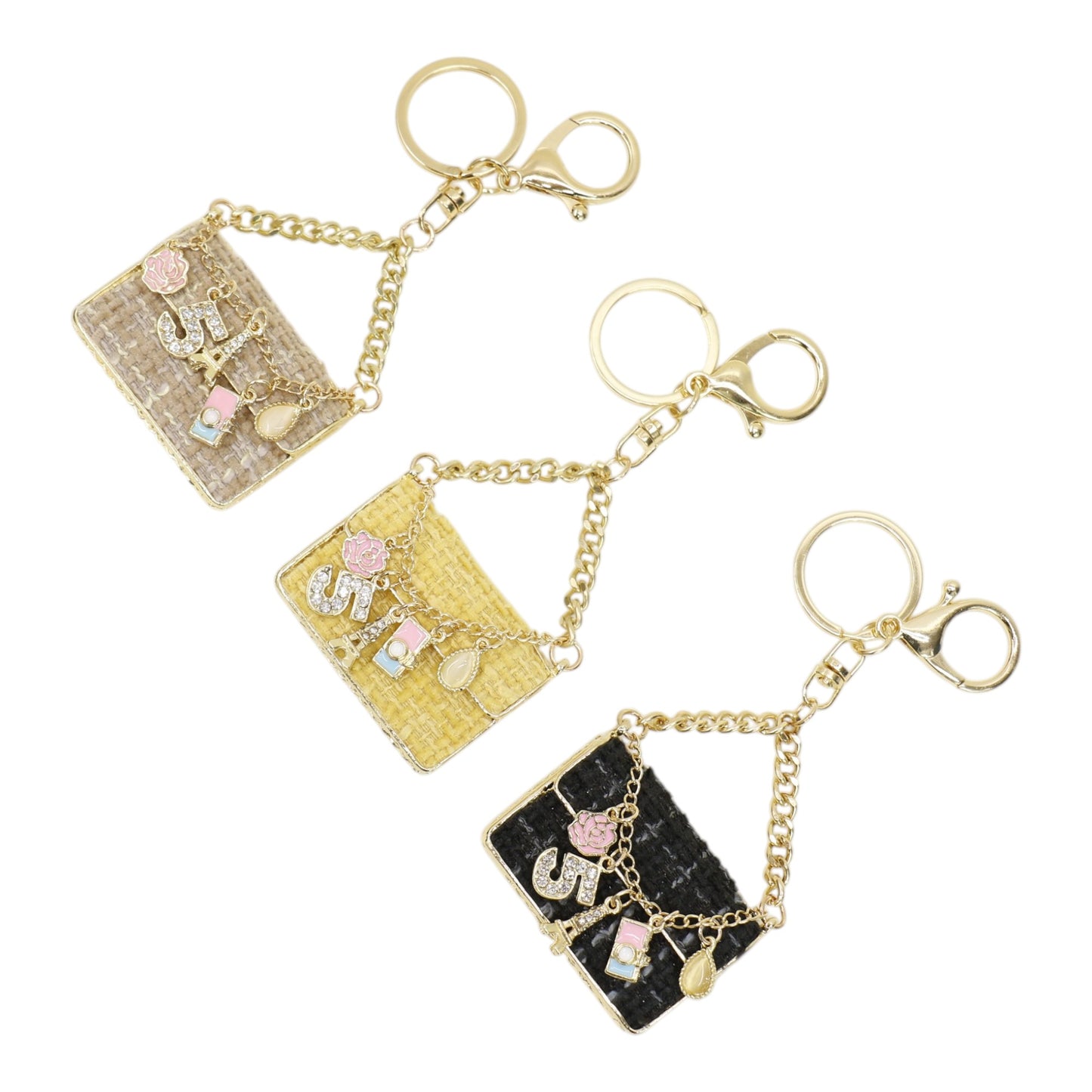 Elegant Bag-Shaped Keychain And Bag Charm JK6228-27 (12)