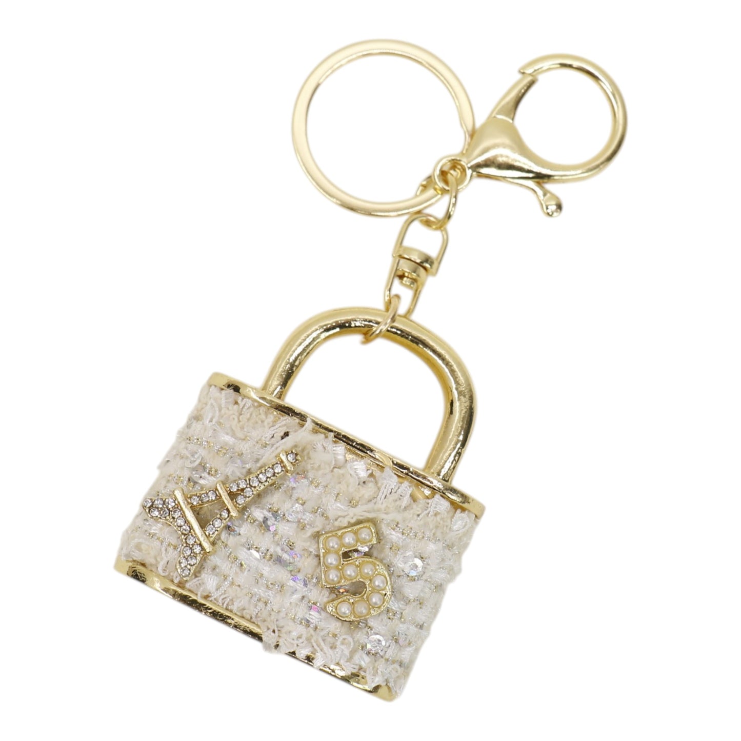 Stylish Padlock-Shaped Keychain And Bag Charm JK6228-8 (12)