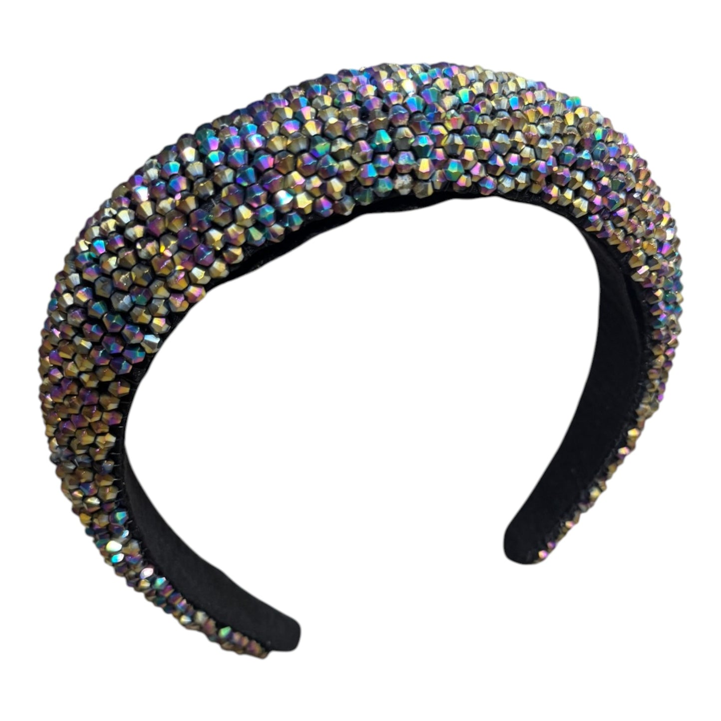 Multi Crystal Beaded Headband HB1203-2. (12PC)