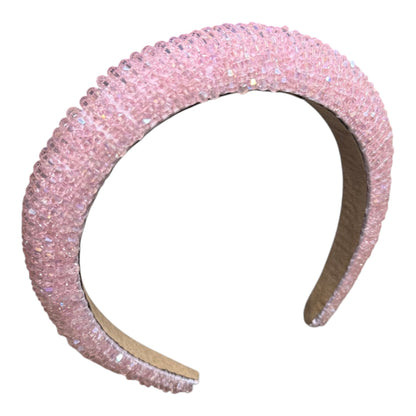 Multi Crystal Beaded Headband HB1203-2. (12PC)