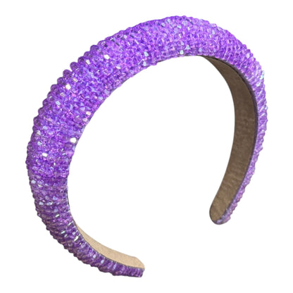 Multi Crystal Beaded Headband HB1203-2. (12PC)