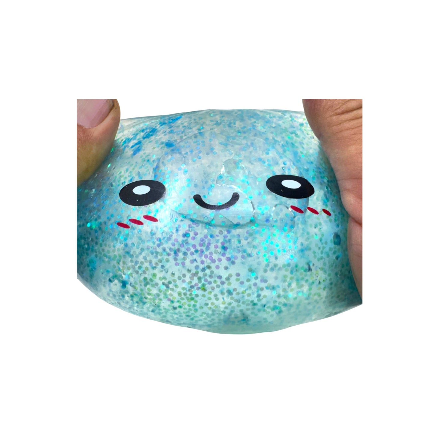 Glitter Squishy Dumpling Toy TR6531-2 (12PC)