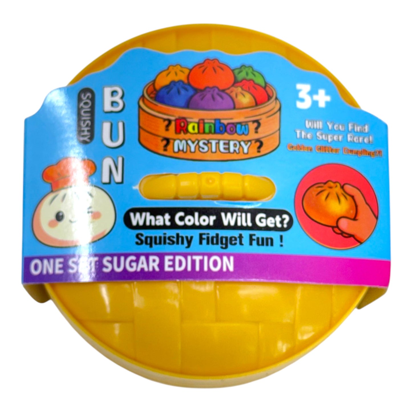 Glitter Squishy Dumpling Toy TR6531-2 (12PC)