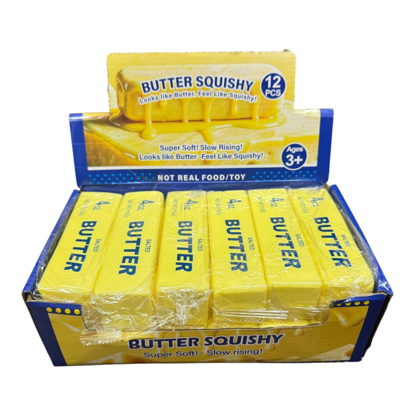 Salted Squishy Butter Toy TR6424-5... (12PC)