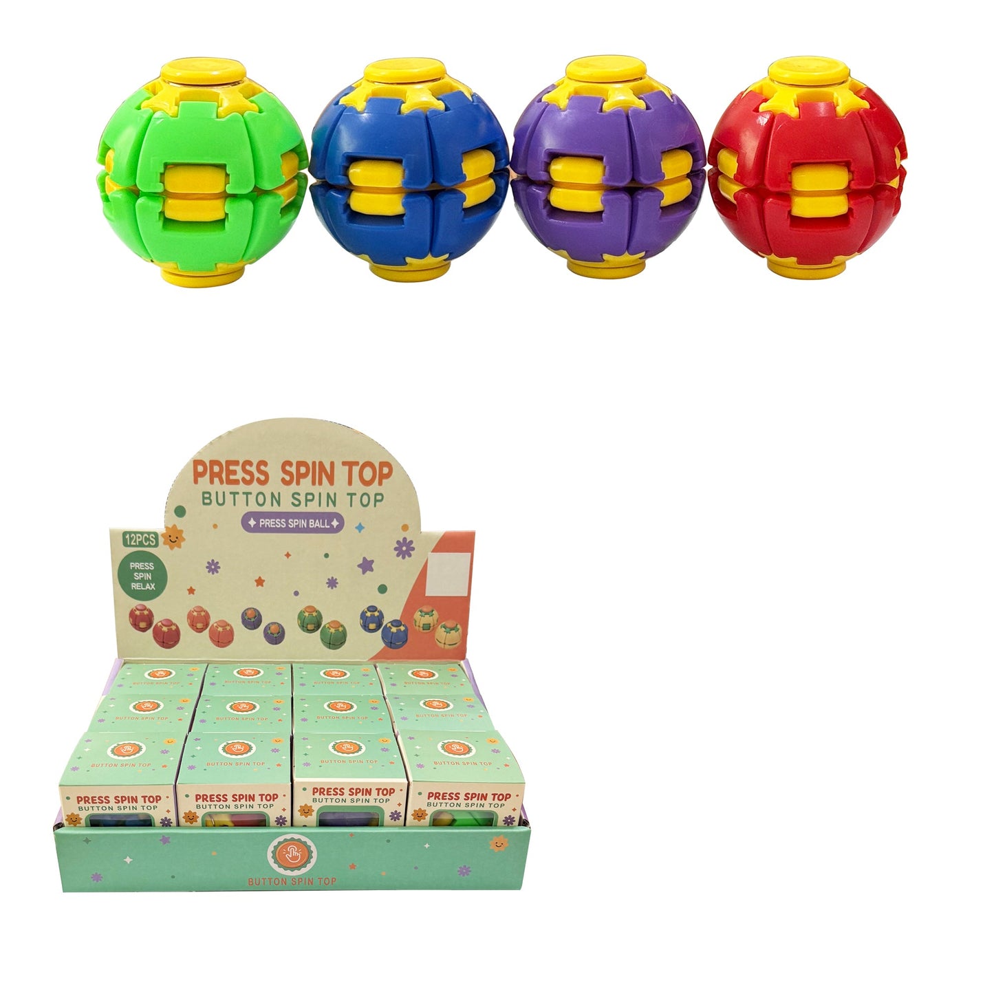 3D Printing Fingertip Rotating Ball SS617-1 (12PC)