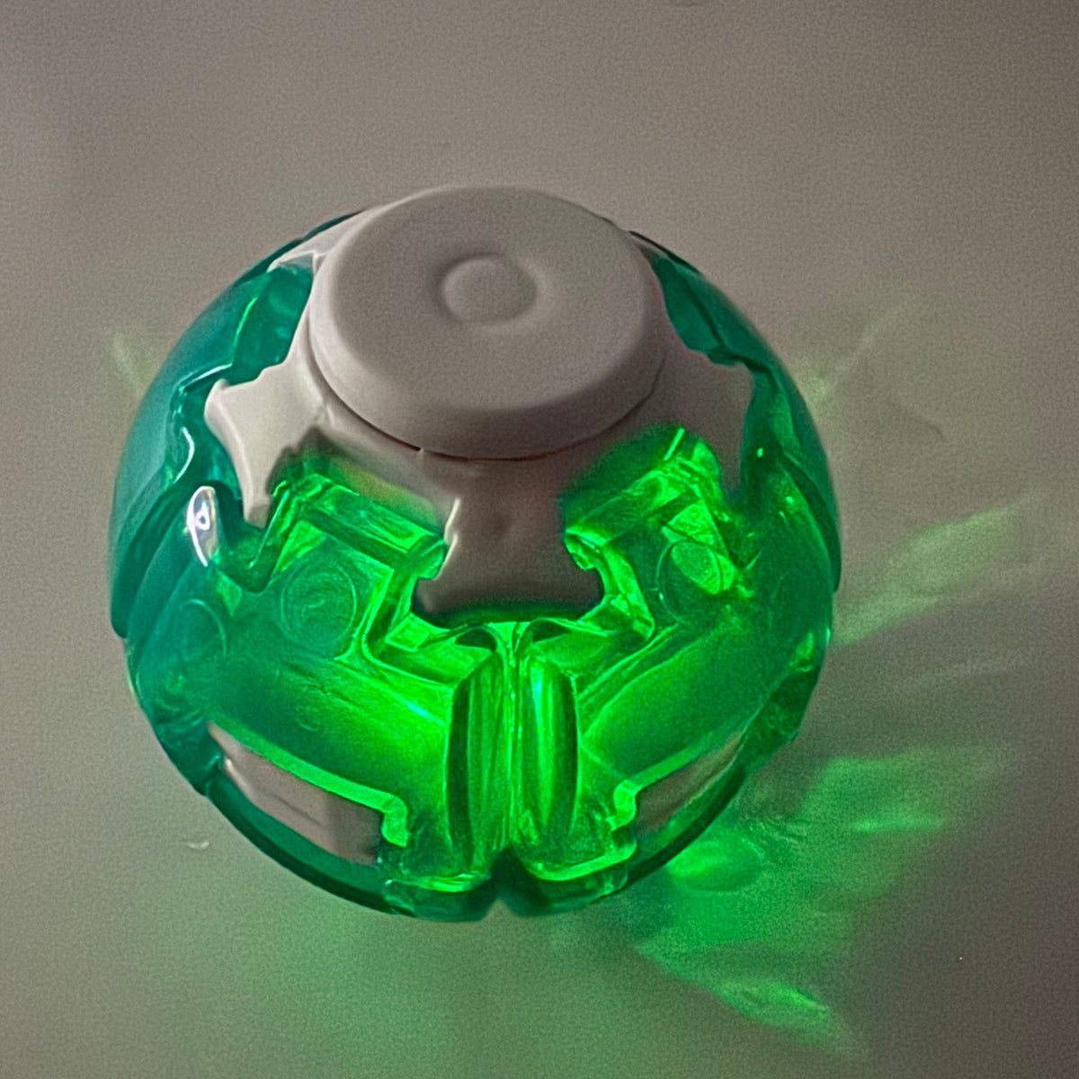 Press Spin Glowing 3D Fingertip Spinner Stress Relief Rotating Light Up Toy QY311 (24PC)