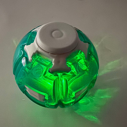 Press Spin Glowing 3D Fingertip Spinner Stress Relief Rotating Light Up Toy QY311 (24PC)