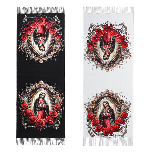 Guadalupe Scarf SCF6118-9 (12PC)