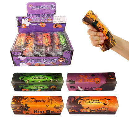 Halloween Butter Squishy Toy SS6813-24  (12PC)