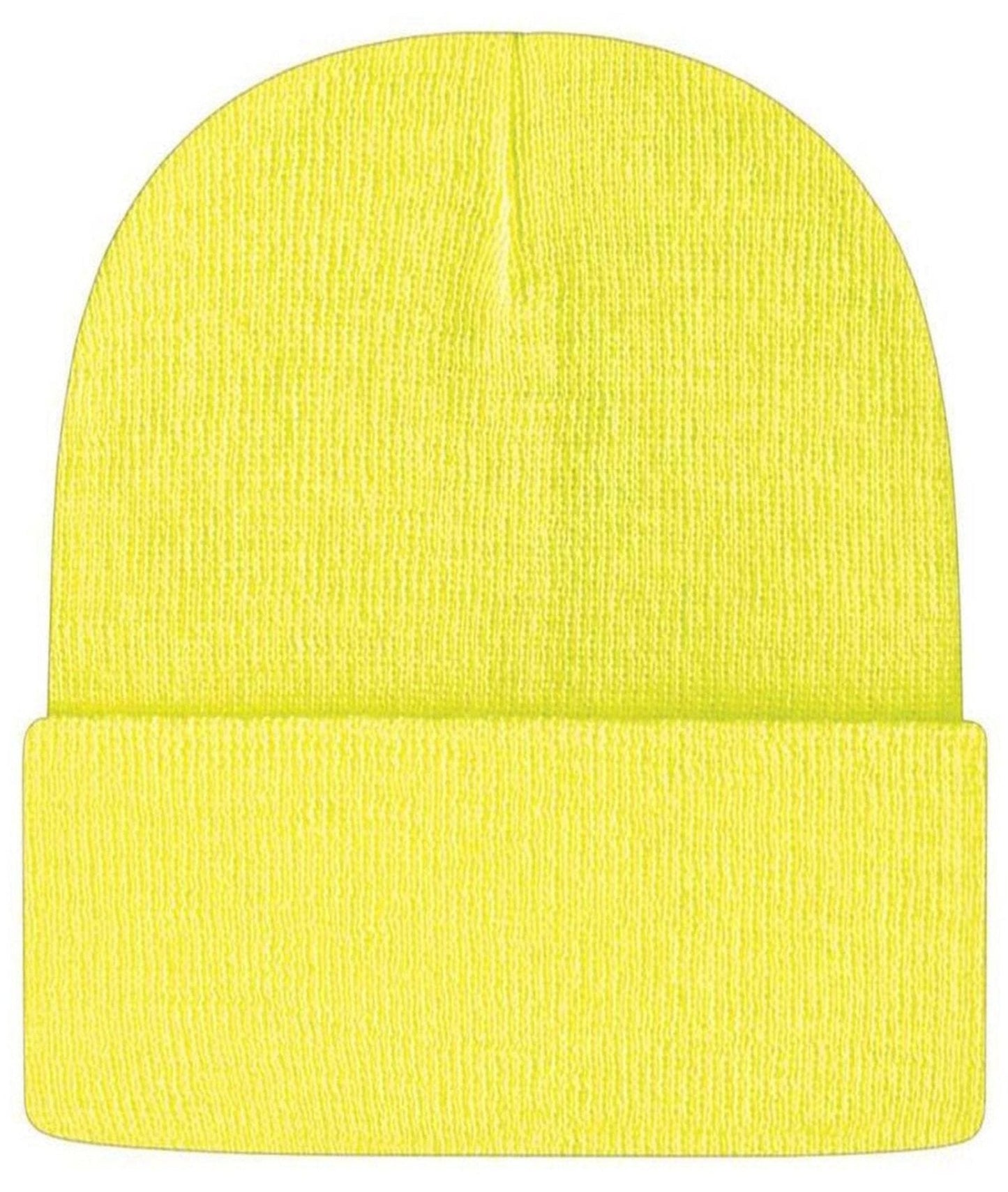 Solid Color Plain Long Beanie BP100-C (12PC)