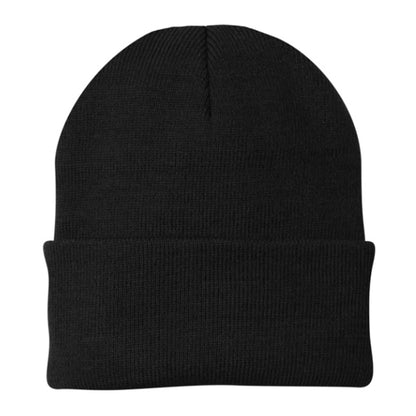 Solid Color Plain Long Beanie BP100-C (12PC)