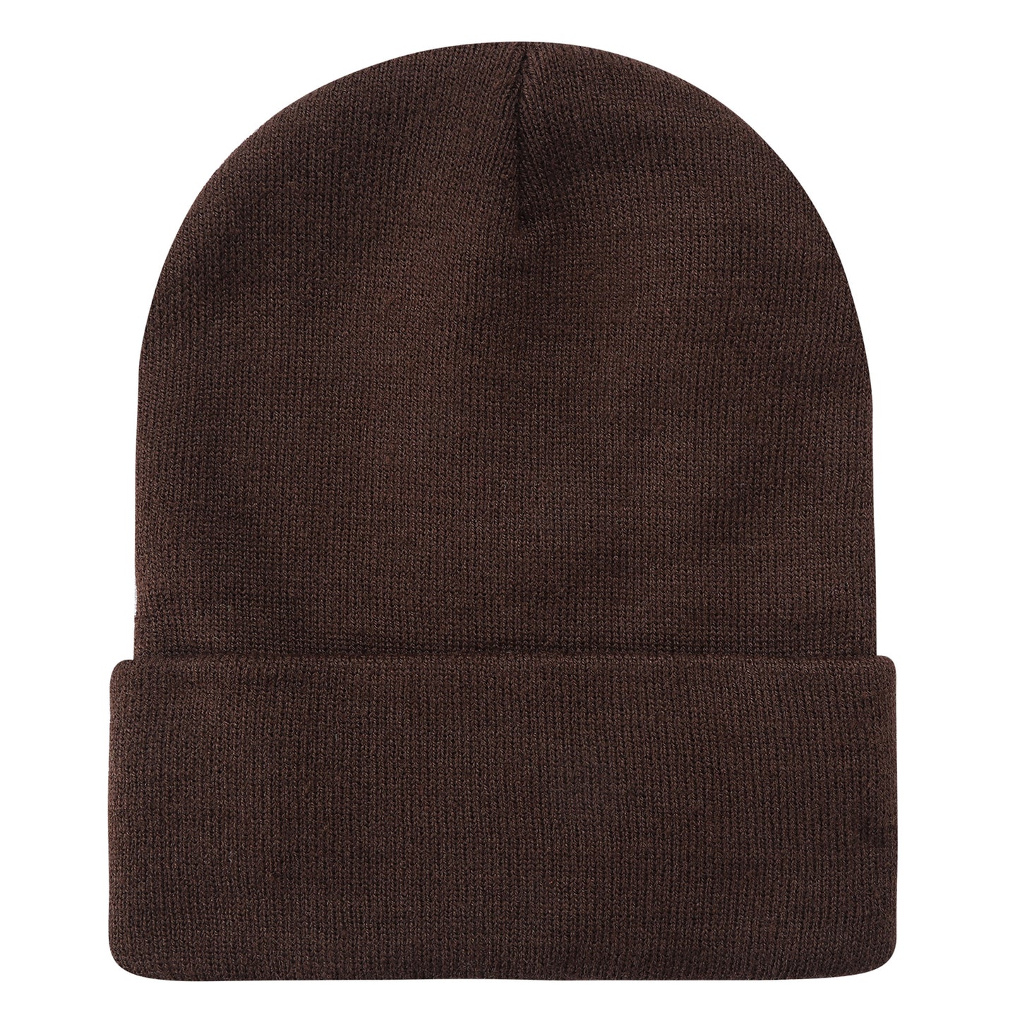 Solid Color Plain Long Beanie BP100-C (12PC)