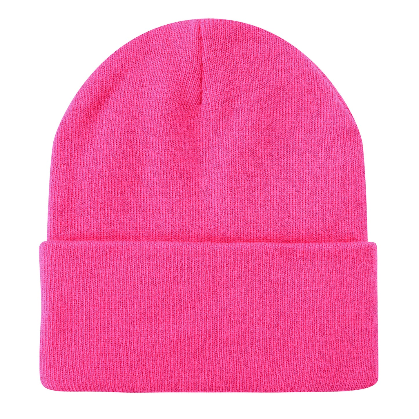 Solid Color Plain Long Beanie BP100-C (12PC)