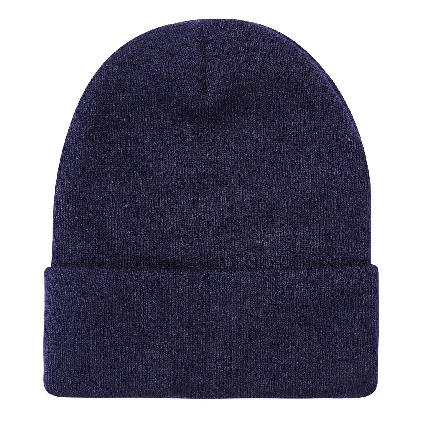 Solid Color Plain Long Beanie BP100-C (12PC)